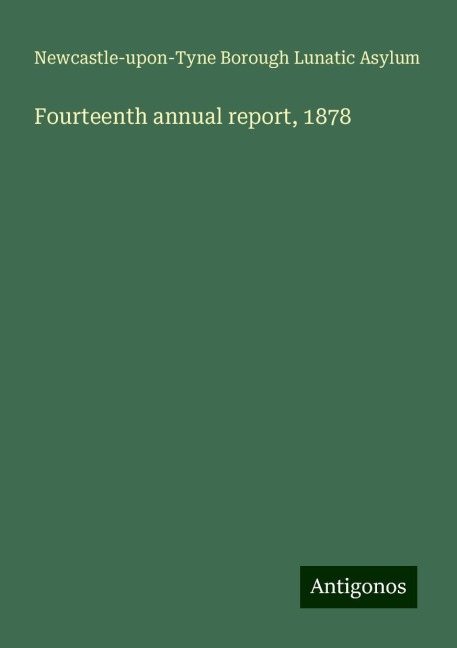 Fourteenth annual report, 1878