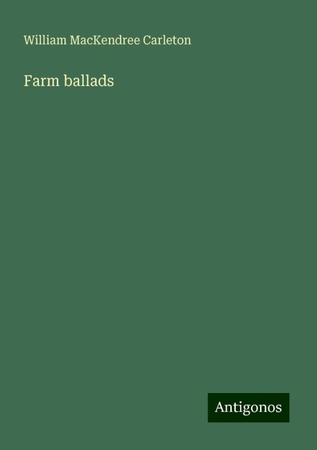 Farm ballads