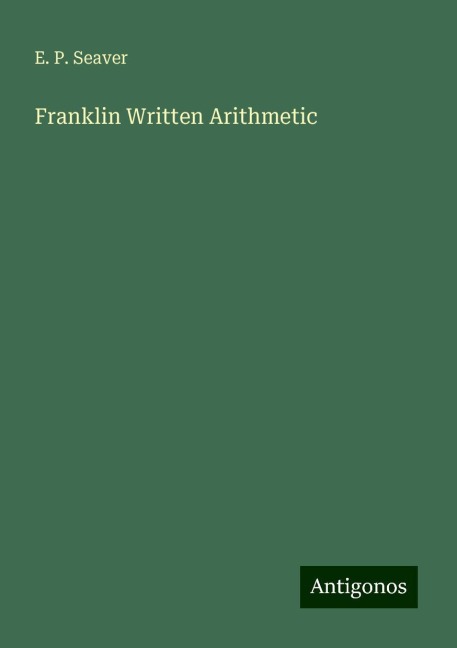 Franklin Written Arithmetic