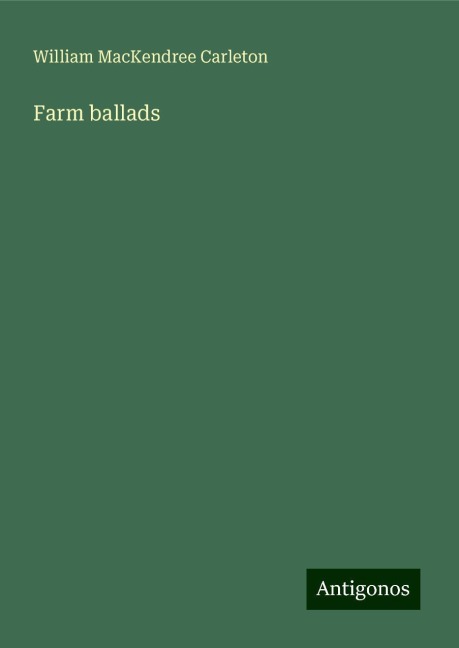 Farm ballads