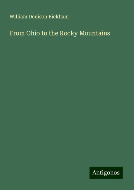 From Ohio to the Rocky Mountains
