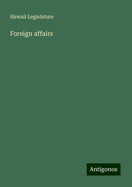 Foreign affairs