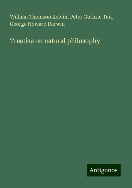 Treatise on natural philosophy