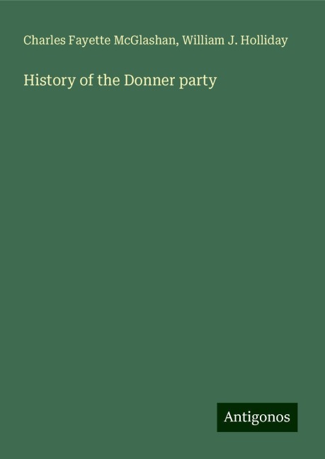 History of the Donner party