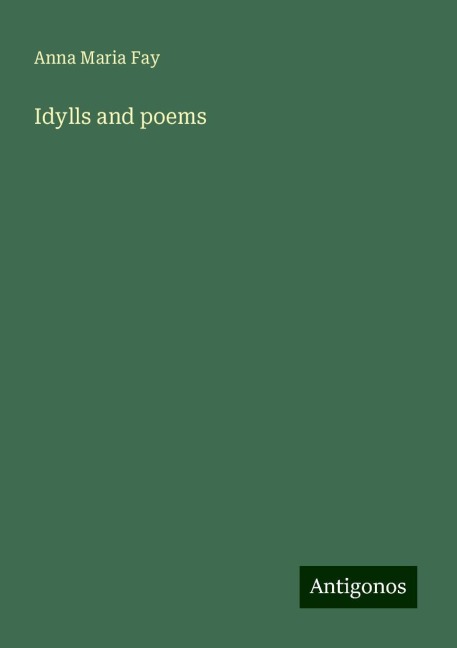 Idylls and poems
