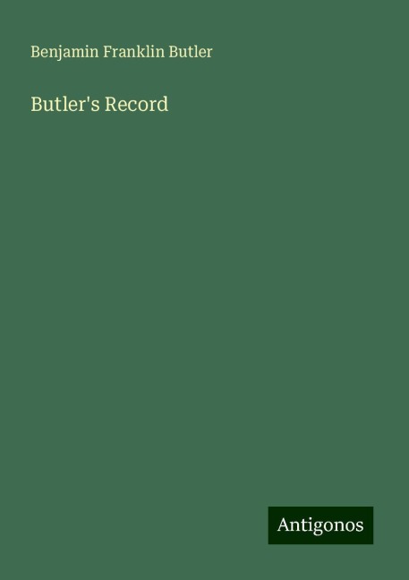 Butlers Record