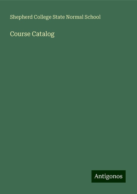 Course Catalog