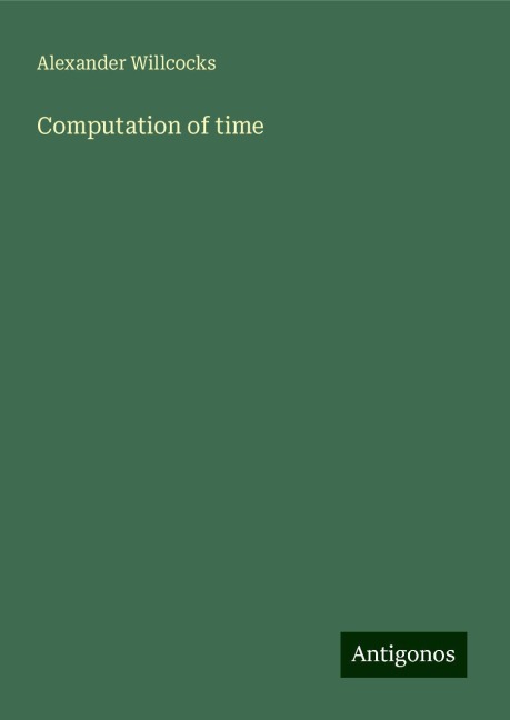 Computation of time