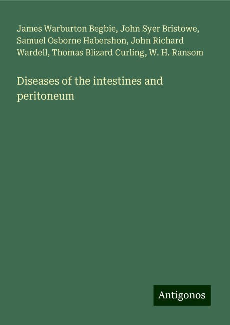 Diseases of the intestines and peritoneum