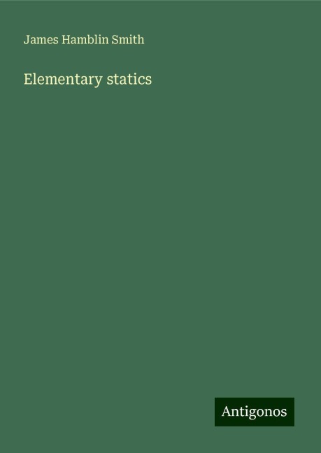 Elementary statics