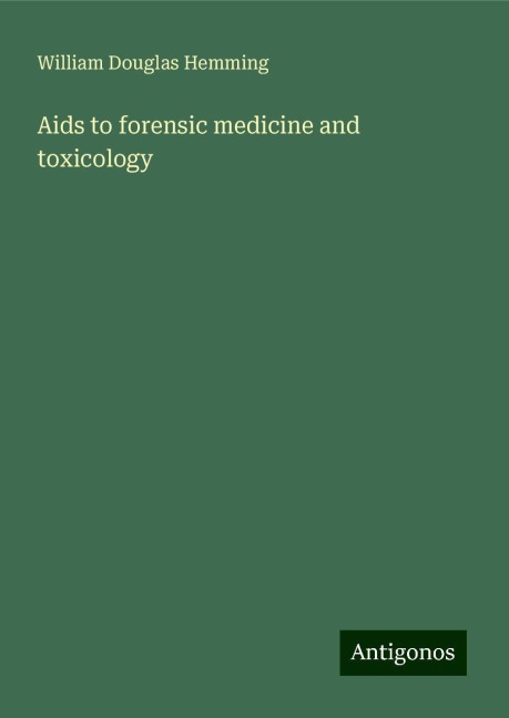 Aids to forensic medicine and toxicology