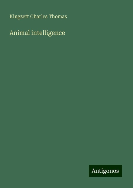 Animal intelligence
