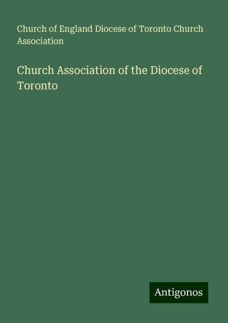 Church Association of the Diocese of Toronto