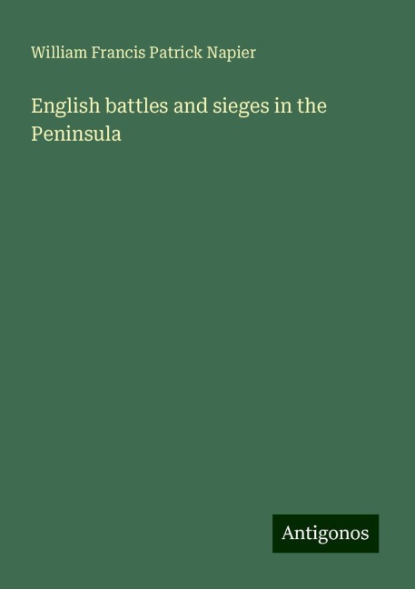 English battles and sieges in the Peninsula