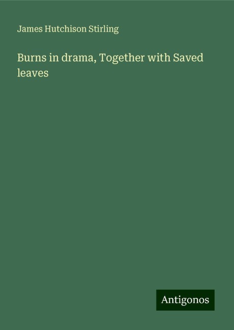 Burns in drama, Together with Saved leaves