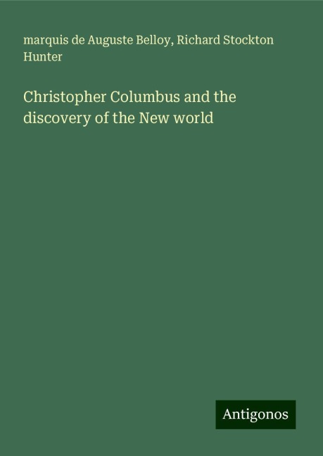 Christopher Columbus and the discovery of the New world