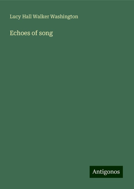 Echoes of song