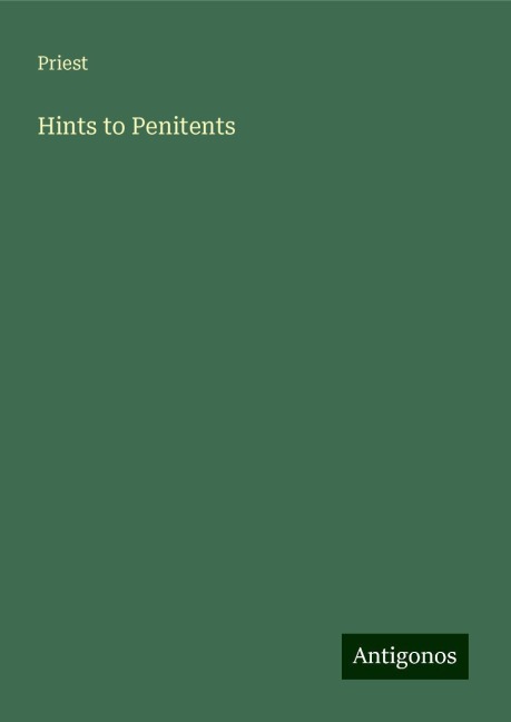 Hints to Penitents