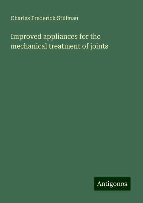 Improved appliances for the mechanical treatment of joints