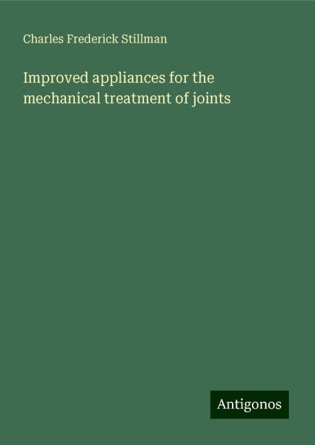 Improved appliances for the mechanical treatment of joints