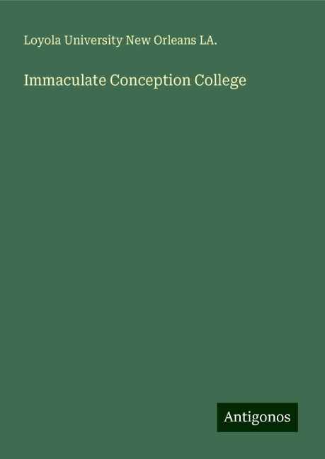 Immaculate Conception College