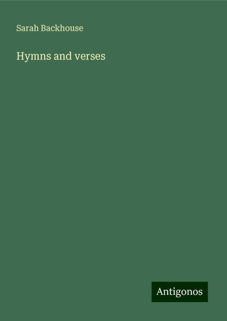 Hymns and verses
