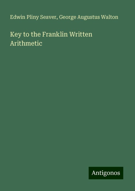 Key to the Franklin Written Arithmetic