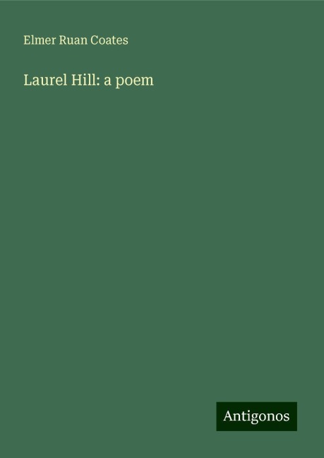 Laurel Hill: a poem