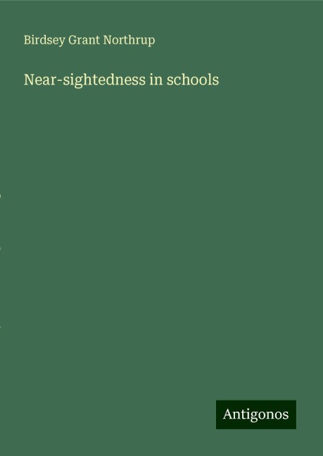 Near-sightedness in schools