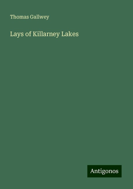 Lays of Killarney Lakes