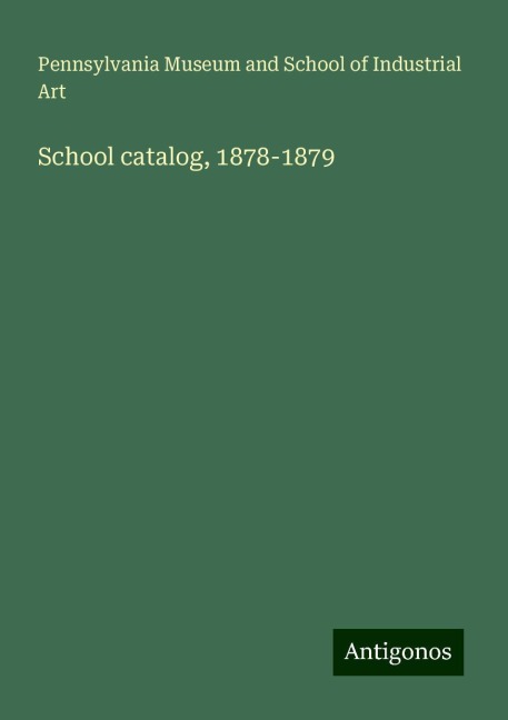 School catalog, 1878-1879