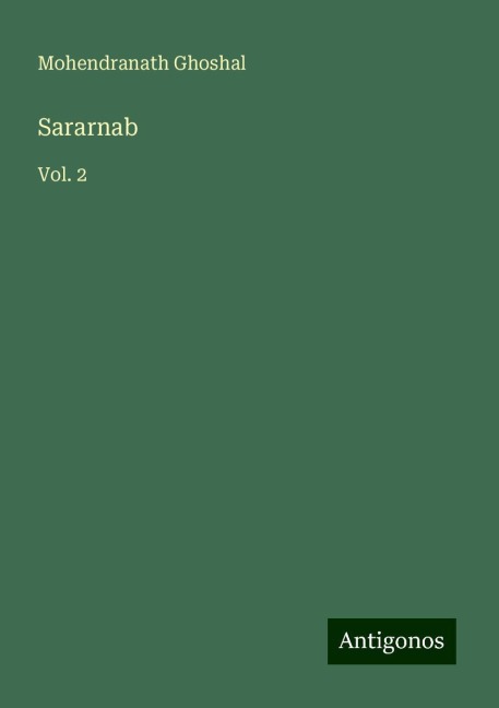 Sararnab: Vol. 2