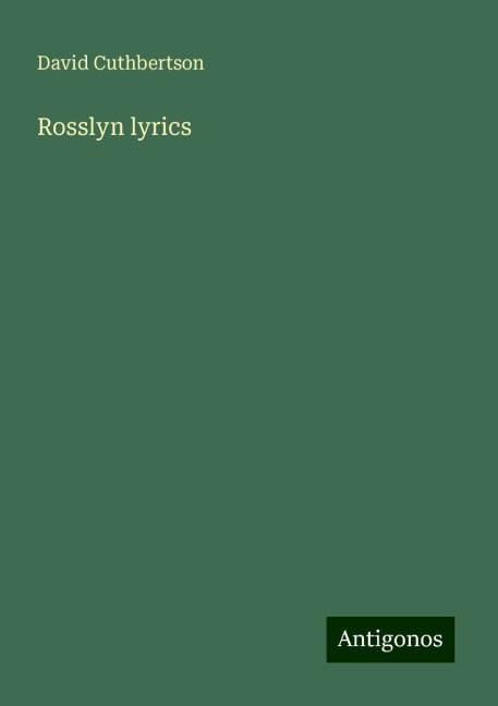 Rosslyn lyrics