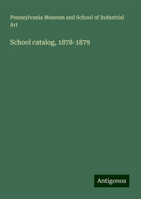 School catalog, 1878-1879