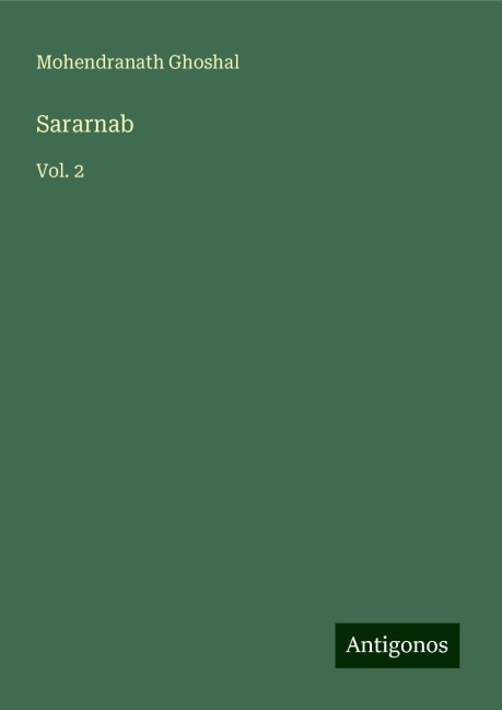 Sararnab: Vol. 2