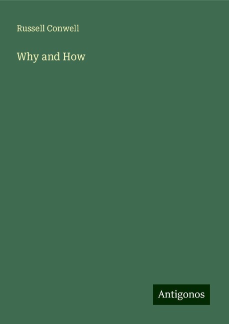 Why and How