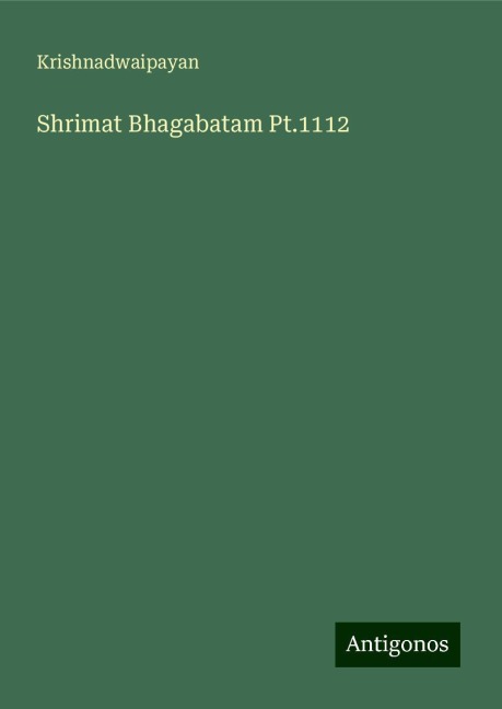 Shrimat Bhagabatam Pt.1112