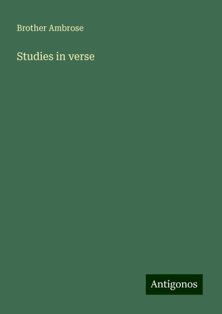 Studies in verse