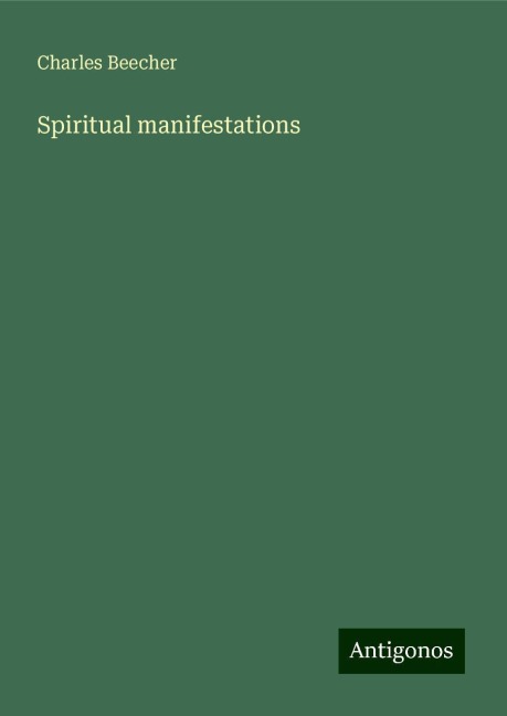 Spiritual manifestations
