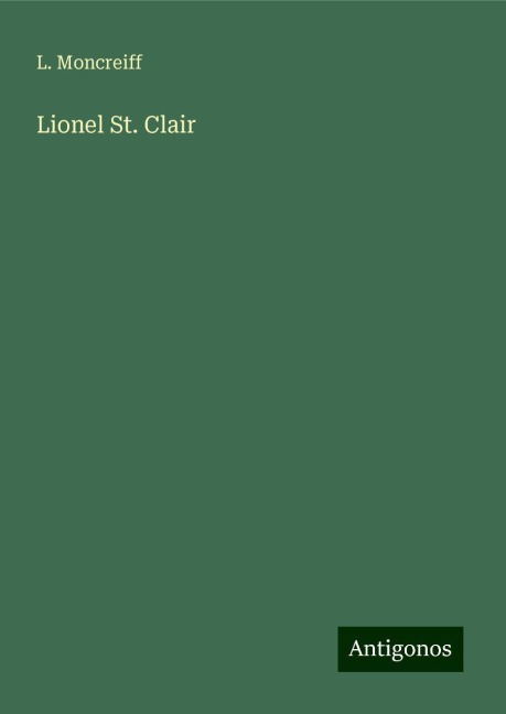 Lionel St. Clair