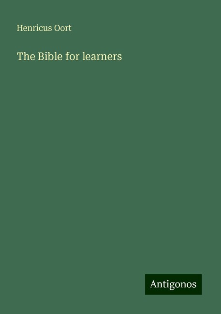The Bible for learners