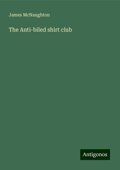 The Anti-biled shirt club