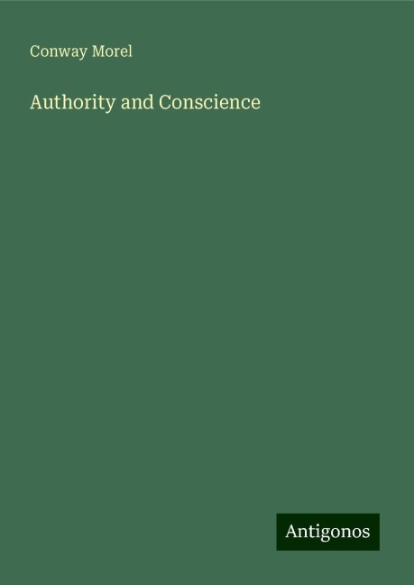 Authority and Conscience