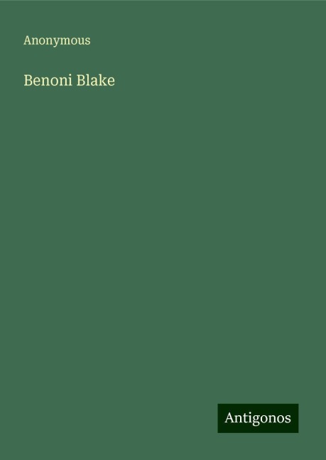 Benoni Blake