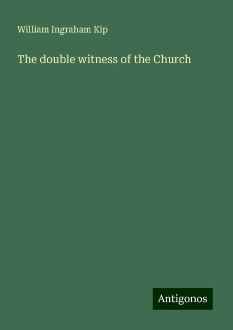 The double witness of the Church
