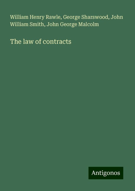 The law of contracts