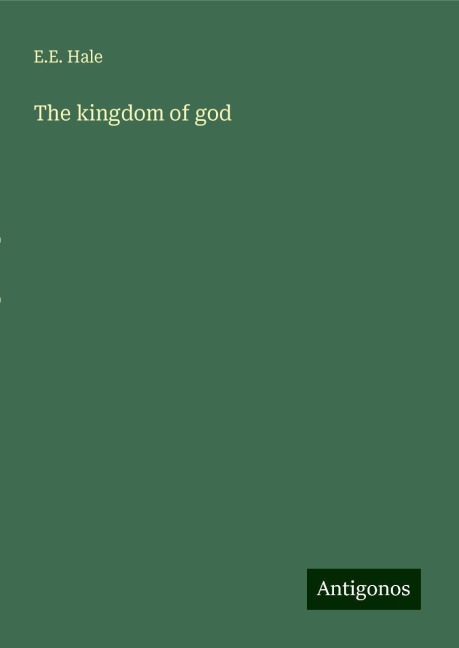 The kingdom of god