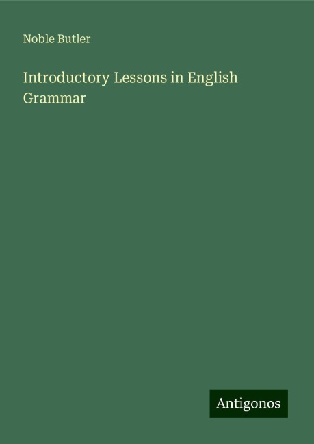 Introductory Lessons in English Grammar