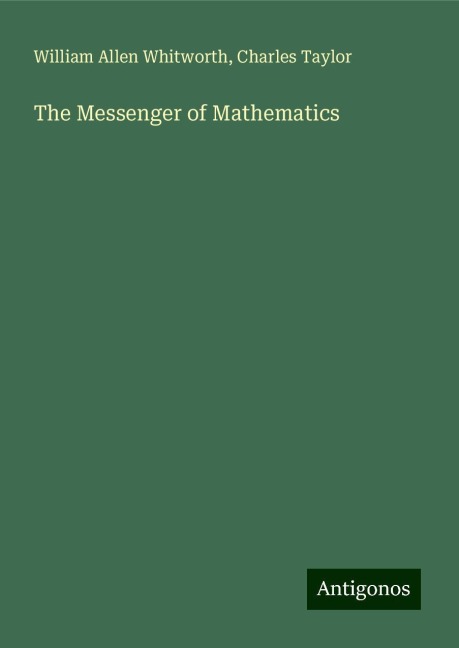 The Messenger of Mathematics