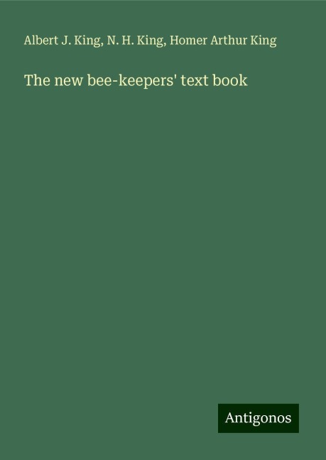 The new bee-keepers text book
